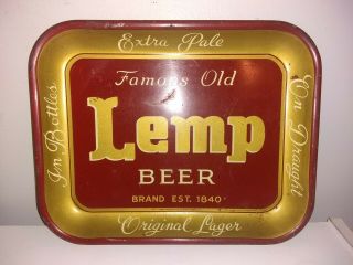 Hard To Find Lemp Beer Serving Tray