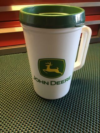 John Deere 34oz Travel Thermo Drinking Mug Cup