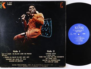 James Brown - Say It Loud - I ' m Black And I ' m Proud LP - King 2
