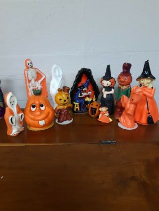 Alot Of Vintage Gurley Halloween Candles