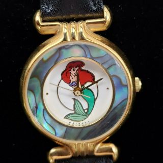 Vintage Walt Disney Little Mermaid Ariel Limited Edition Watch Collectors Club