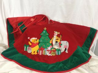 Disney Winnie the Pooh Tigger Christmas Tree Skirt NWT 2