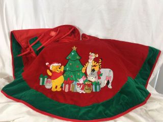 Disney Winnie the Pooh Tigger Christmas Tree Skirt NWT 3
