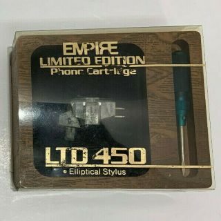 Empire Ltd 450 Limited Ed Vintage Phono Cartridge Elliptical Stylus Box