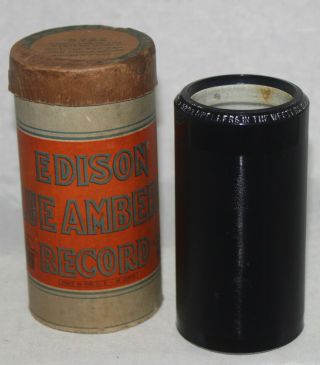 Edison Ba Cylinder Record 5222 Dwellers Western World No.  1 Red Man Sousa 