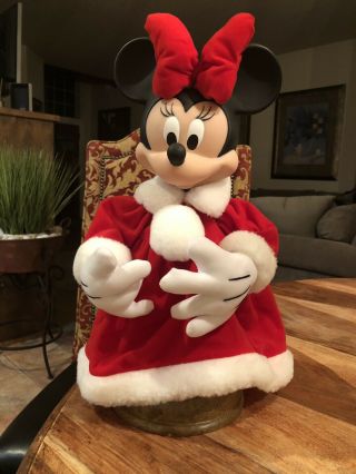 Christmas Disney Minnie Mouse Santa 