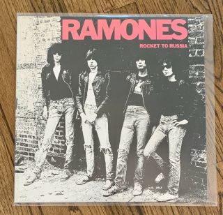 Ramones Rocket To Russia 1977 Sire LA Pressing Vinyl LP EX L 2