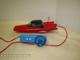 Vintage Ford Gyron Remote Control Car Of The Future Battery Operated Toy