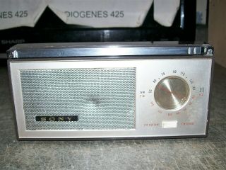 Sony Fm/am 9 Transistor Radio Model: Tfm - 96