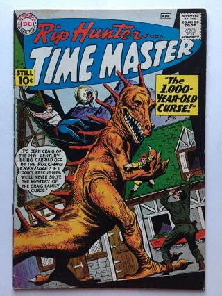 Rip Hunter Time Master 1 — Dc Comics 1961 — Good Quality