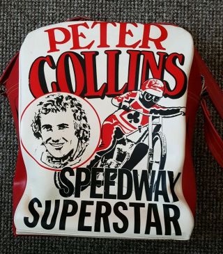 Peter Collins Vintage Speedway Sports Bag Belle Vue