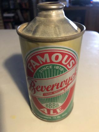 Beverwyck Irtp Tax Famous Ale Cone Top Beer Can Permit 256 Albany Ny.