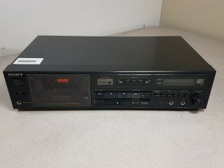 Vintage 1986/87 Sony Tc - R302 Stereo Cassette Deck W/ Auto Reverse