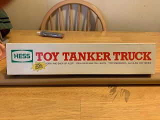 Hess Toy Tanker Truck 1990