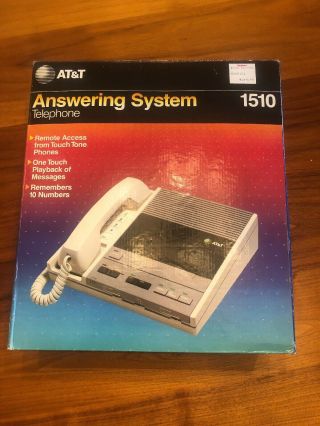 Vintage At&t Telephone Answering System 1510