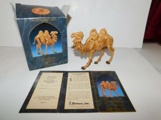 Fontanini Roman,  Inc.  5 " Nativity Figurine Standing Camel Heirloom Series