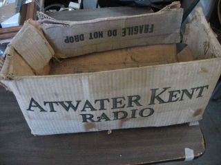 Vintage Atwater Kent Model 35 Box
