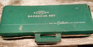 Cutco Barbecue Bbq Grilling Set Vintage Spatula Fork Tongs Made In Usa.