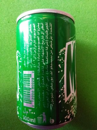 FOREIGN MIDDLE EASTERN MOUNTAIN DEW CAN PULL TOP MT DEW ARABIC SODA 2