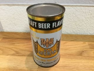 Old German Brand Beer (106 - 36) Empty Flat Top Beer Can By Colonial,  Nj