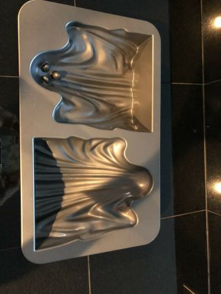 William Sonoma Nordic Ware 3d Ghost Cake Pan Made In Usa