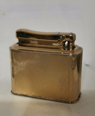 Vintage Colibri Monopol Clock Table Petrol Lighter 3