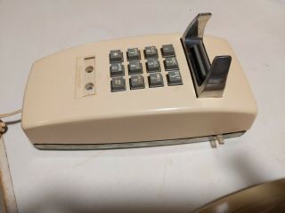 Vintage WESTERN ELECTRIC AT&T BEIGE PUSH BUTTON WALL MOUNT TELEPHONE 3