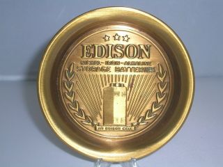 Edison Storage Batteries Tip Tray / Coaster -