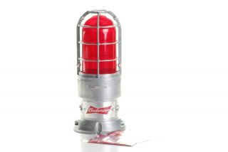 BUDWEISER Red Light Horn NHL Hockey WIFI Goal Synched Lamp w/o Box 2