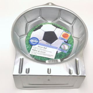 Wilton Cake Pan Soccer Ball 2105 - 2044 With Instructions