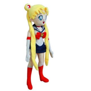 19.  7‘’ Sailor Moon Usagi Tsukino Stuffed Plush Doll Anime Throw Pillow Soft Toys