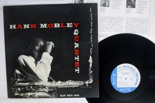 Hank Mobley Quartet Same Blue Note Bn 0018 Japan Vinyl Lp