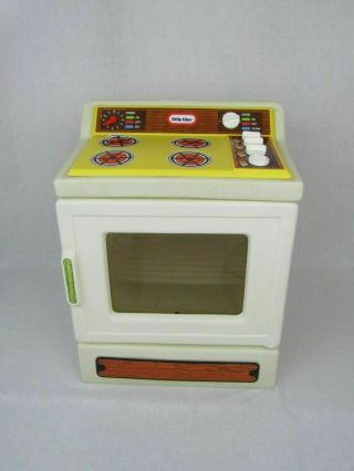 Vintage Little Tikes Kitchen Stove Oven Pretend Play Child Size