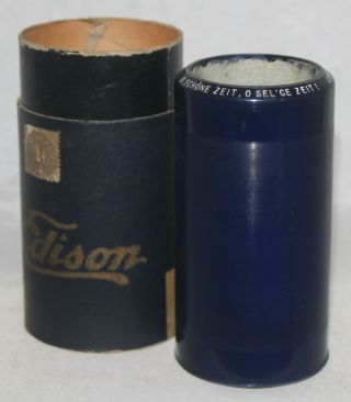 Edison Ba Cylinder Record 28243 O Schone Zeit Jaques Urlus German
