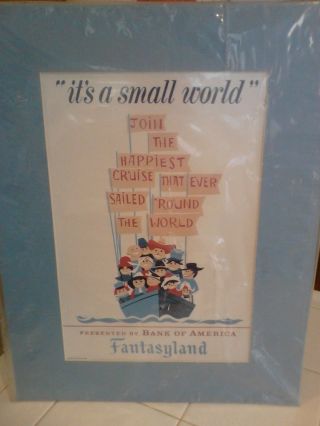 Vintage Walt Disney Poster It 