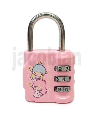 Sanrio Little Twin Stars Padlock 3 Digit Combination (with Tracking No. )