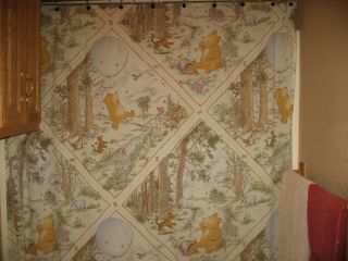 Classic Winnie The Pooh Shower Curtain By Springs Bath Fashions For Bathroom