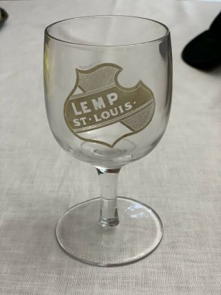 Lemp Beer Goblet
