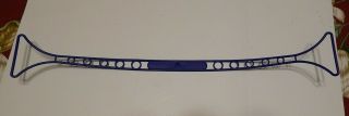 Vtg Tupperware 1258 - 6 Country Blue Cake Pie Taker Carrier HANDLE STRAP 25 