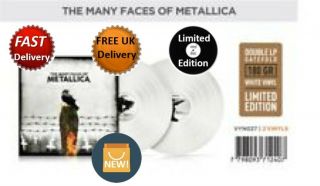 The Many Faces Of Metallica 2 X White Vinyl Lp Rare Tracks Ltd Edn