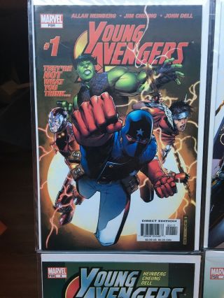 Young Avengers 1 - 11,  Special Vol 1 12pc Set Marvel Comics 1st Print 2005