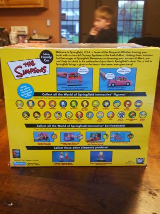 Playmates The Simpsons Talking Family Car Brand MIP 3