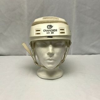 Vintage Canadien Ch 30 Junior Hockey Helmet Adjustable Like Cooper Sk 100 Jr