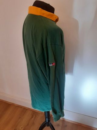 VINTAGE 1990s SOUTH AFRICA SPRINGBOKS RUGBY SHIRT SIZE XL 2