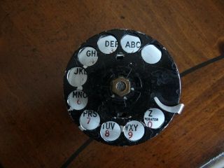 Vintage 5h Western Electric Telephone Dial Replacement 1944 For 202 302 Antique