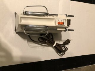 Vtg Ge General Electric 3 - Speed Portable Hand Mixer D3m24