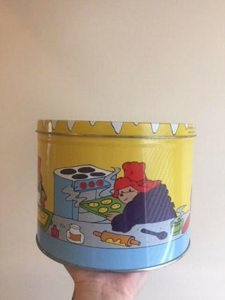 1992 Paddington Bear Tin Cookie Jar 2