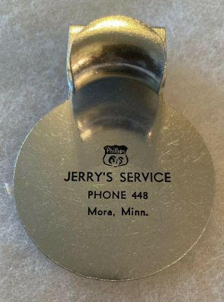 Minnesota Phillips 66 Jerry’s Service Broom Holder Oil Gas Fuel Mora Kanabec Mn