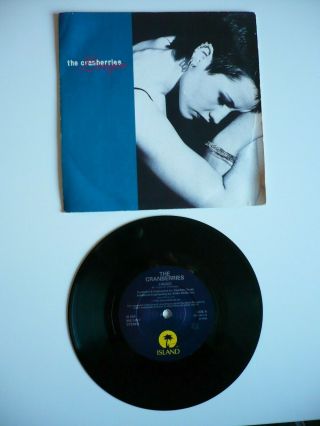 The Cranberries Linger 7 " Vinyl Uk 1994 Island 1st Press A/b Matrix Single