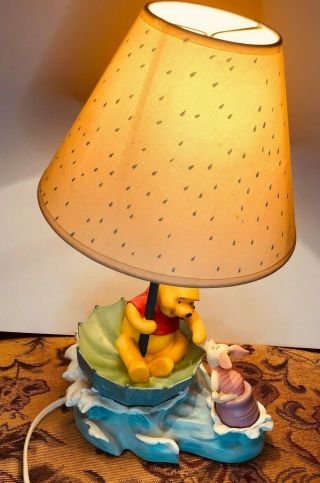 Hampton Bay Winnie The Pooh & Piglet Baby Lamp